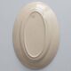 Oval plate k & g lunéville france