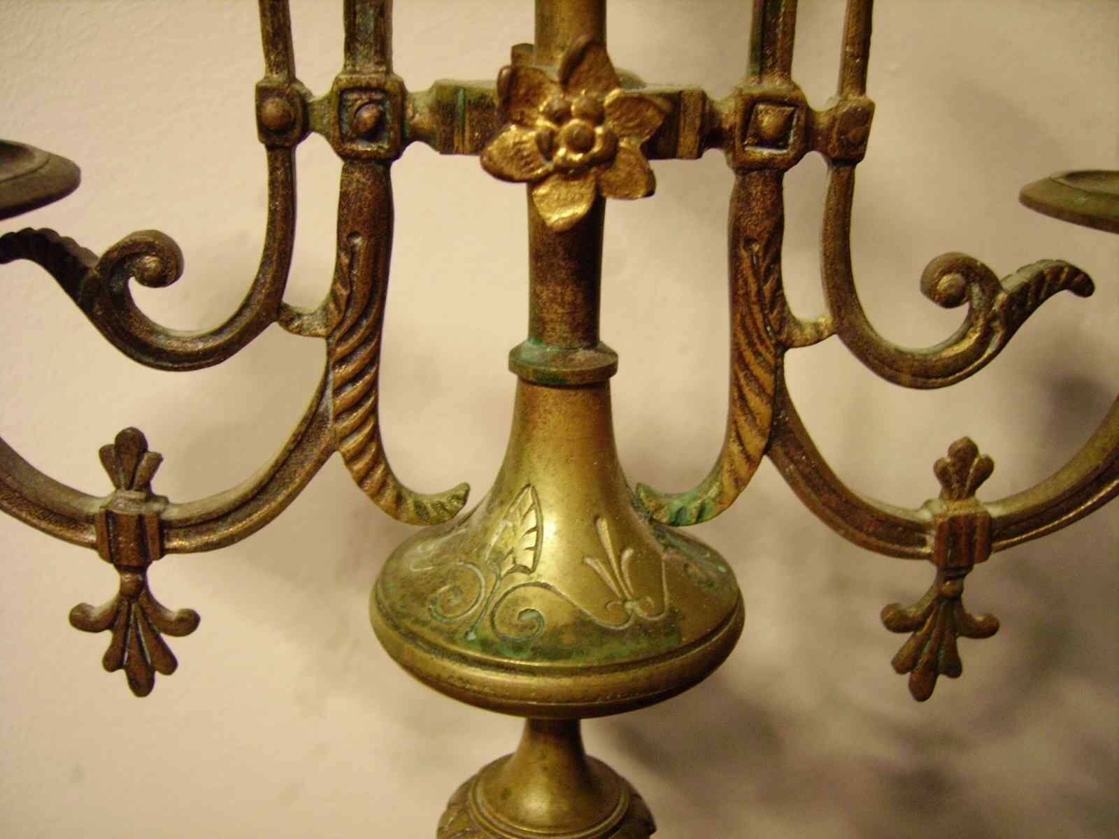 Candelabrum with multiple lights from the Napoleonic III period.