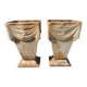 Pair of cast iron vases from 1900 in Charleville-Mézières