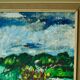 Original mid-century oil on canvas – "Landscape Pattern"