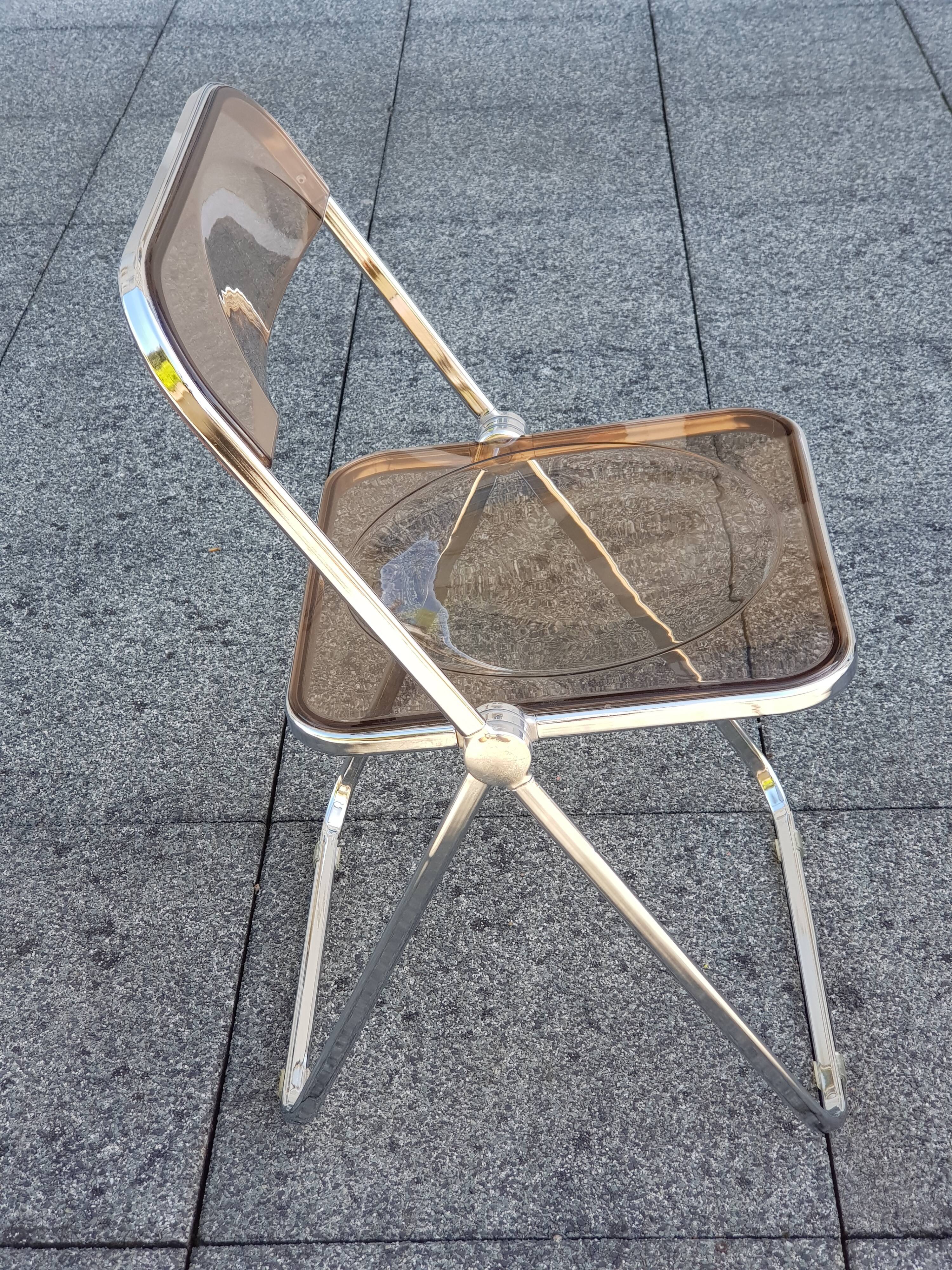 Plia Chair By Giancarlo Piretty Edition Anonima Castelli