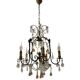 Florentine Murano Glass Drop Chandelier