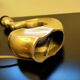 Lampe en laiton années 60
