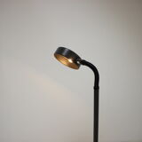 1970s retro vintage freestanding Dijkstra bowl shaped reading floor lamp