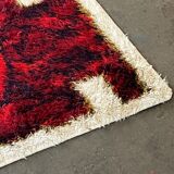 60s 70s rug carpet by Hojer Eksport Denmark