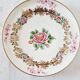 Porcelain plate from Limoges hand-decorated by A. Lanternier, from