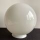 Abat-jour globe verre opaline - vintage