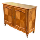 Buffet Louis XV en bois massif du 20ème avec tourne disque