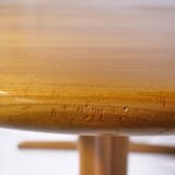Scandinavian Solid Wood Teak Dining Table 1960s