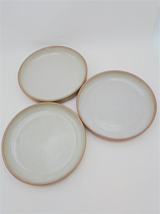 Set of 3 sandstone plates
