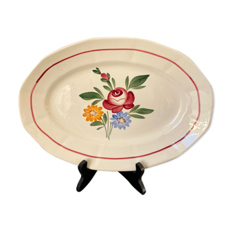 Plat de service Ancien Sarreguemine