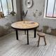 Herbier Capron ceramic dining table