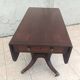 Table anglaise à volets en acajou époque 19ème