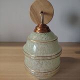 Clichy Art Deco glass wall lamp