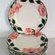 8 assiettes plates Villeroy & Boch "Wild rose", 1970