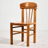 Pine dining chair by Rainer Daumiller, Set of 6