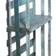 Freestanding or wall-mounted shelf in old Burmese teak