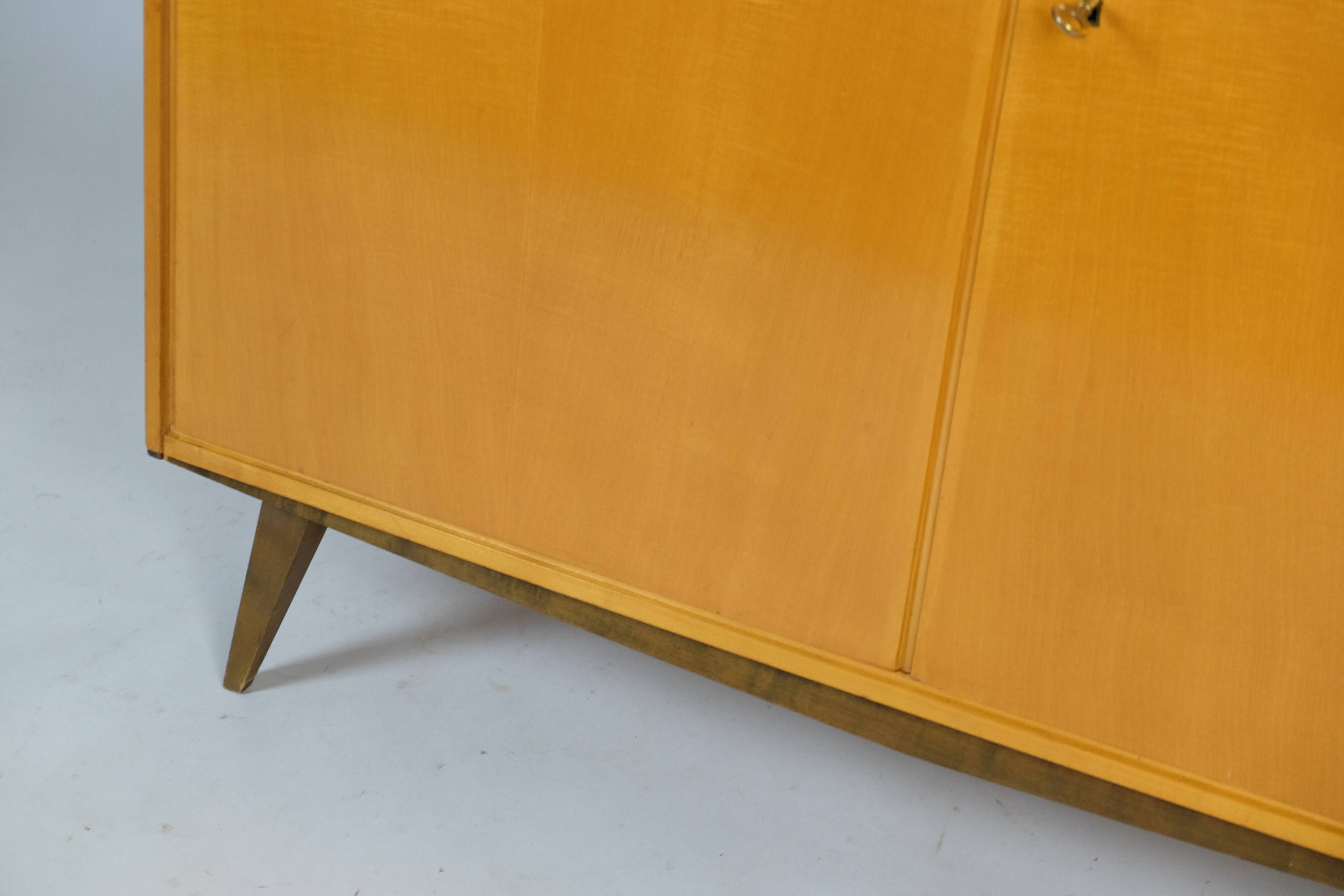 Buffet haut du milieu du siècle Schrank Kleiderschrank WK Möbel 50er Vintage 60er