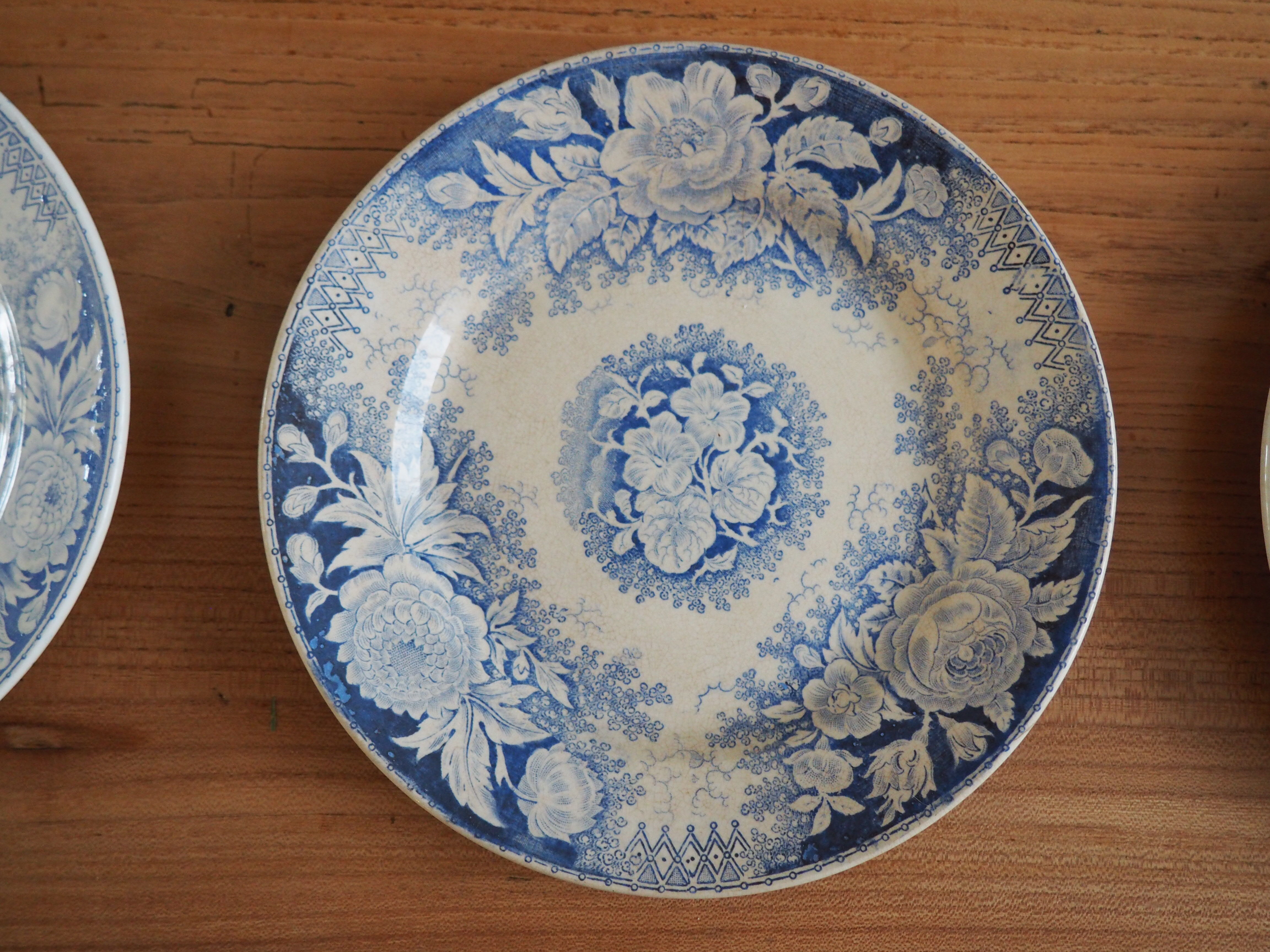 Sarreguemines dessert plates