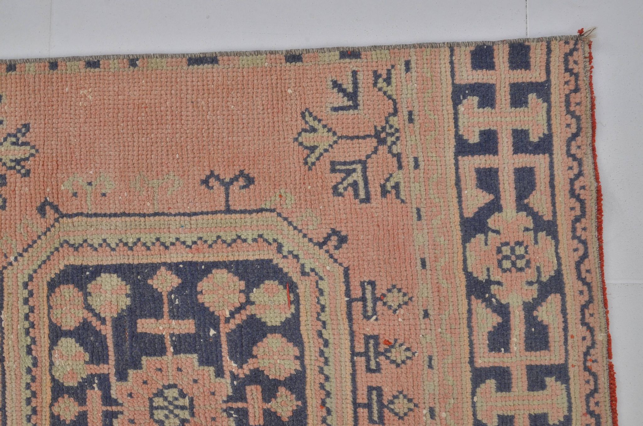 Tapis de couloir vintage turc 2482