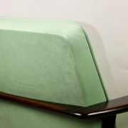 Chaise longue vintage vert clair GFM63 par J.Kedziorek, années 1970