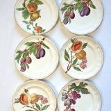 Longchamp Terre de fer dessert plates