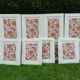 Lot 8 portes de placards anciennes sapin massif