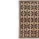 Tapis vintage turc de oushak tissé à la main 122x190 cm