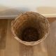 Pop-up Christmas 2022 - Vintage round basket / old basket in Dame-Jeanne