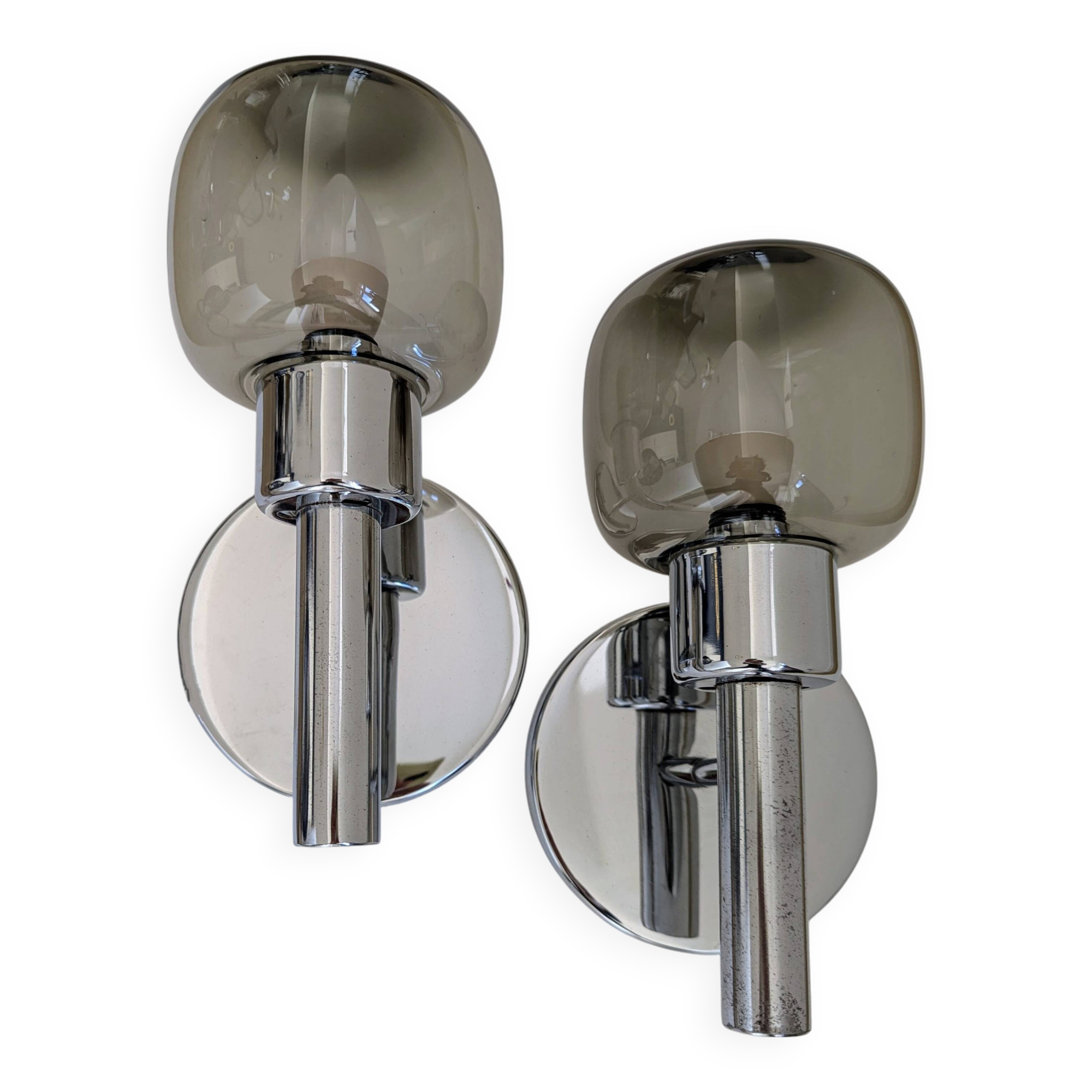 Pair of vintage wall lights