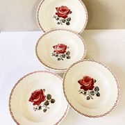 Assiettes creuses, modèle Germaine, Badonviller