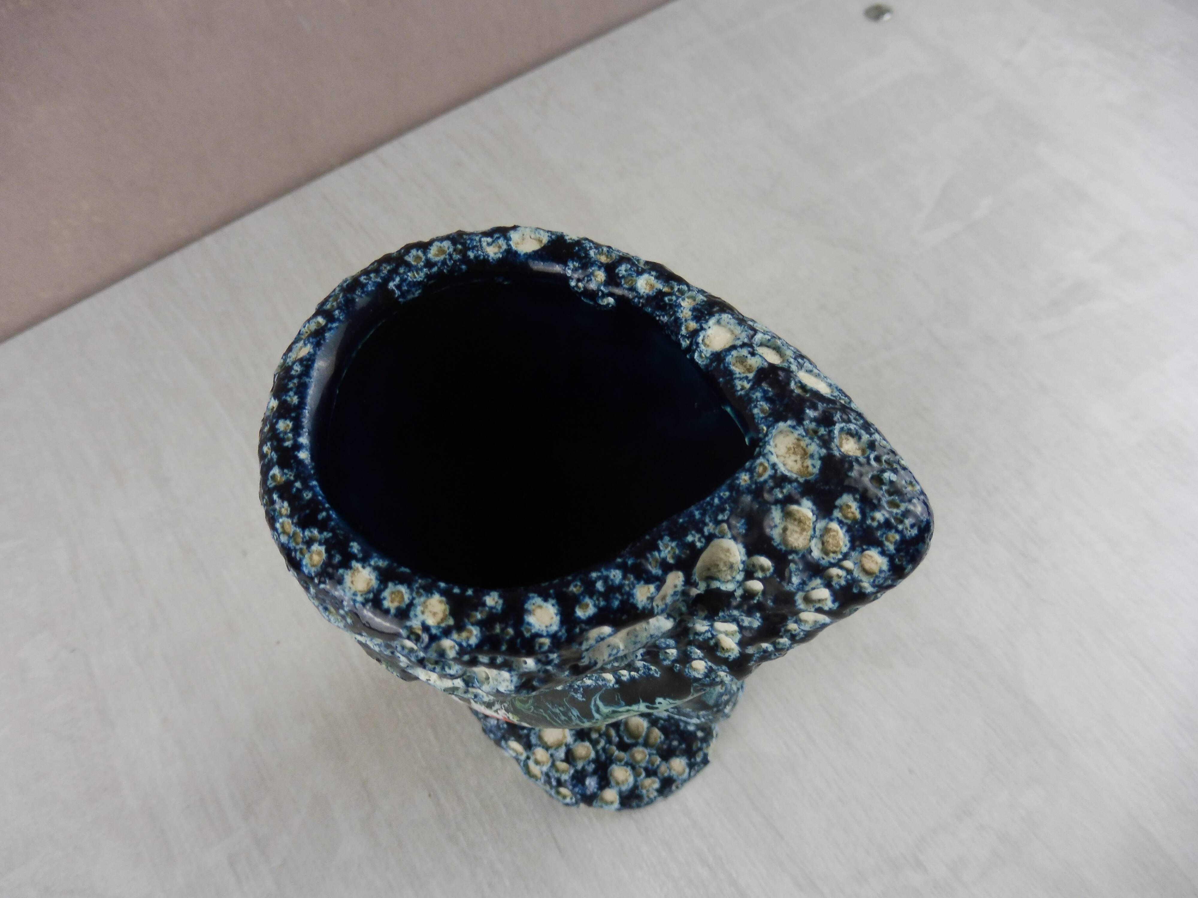 Ancient vase, sea foam, Fat Lava, Vallauris