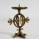Chandelier en laiton Norvégien Arts & crafts 1960