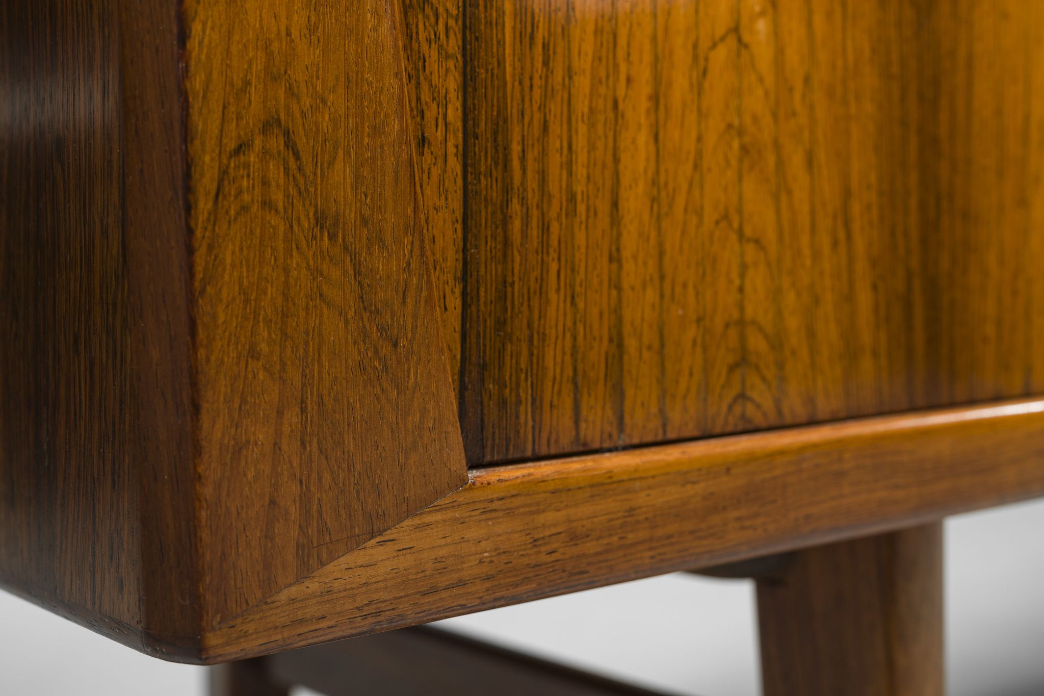 Large Rosewood Sideboard by Henning Kjaernulf for Bruno Hansen, 1950s
