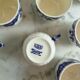 Set of 10 coffee/espresso cups - Gien - Ironstone