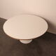 Table basse avec pied tulipe blanche - années 1960