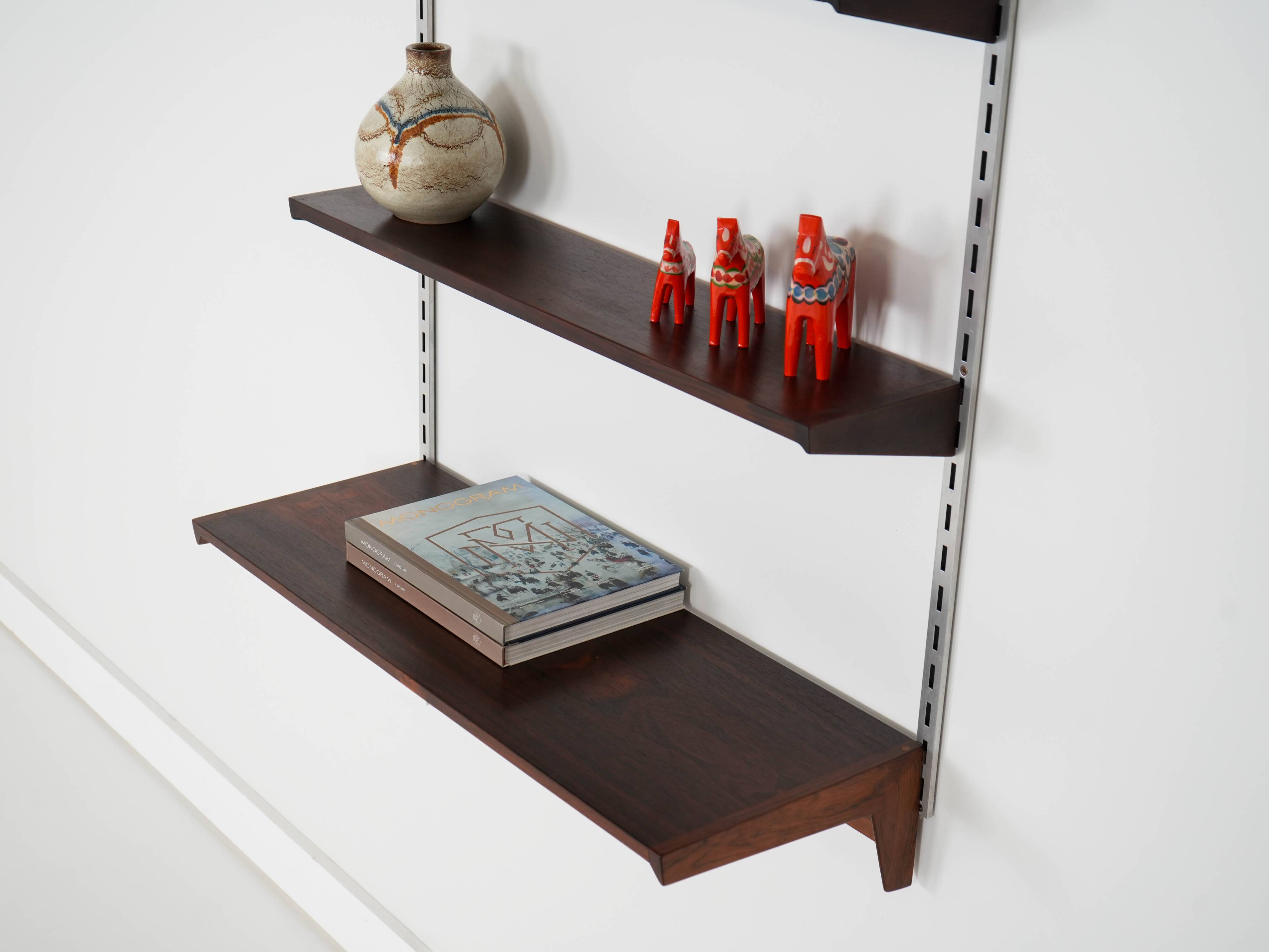 Rosewood modular shelving unit, Danish design, 1960s, designer: Kai Kristia