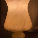 Alabaster mushroom lamp, 1940