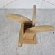 Bamboo dining table by Vivai Del sud, 1970s