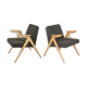 paire de fauteuils scandinave