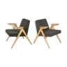 paire de fauteuils scandinave