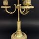Bronze bouillotte lamp from the 19th century.