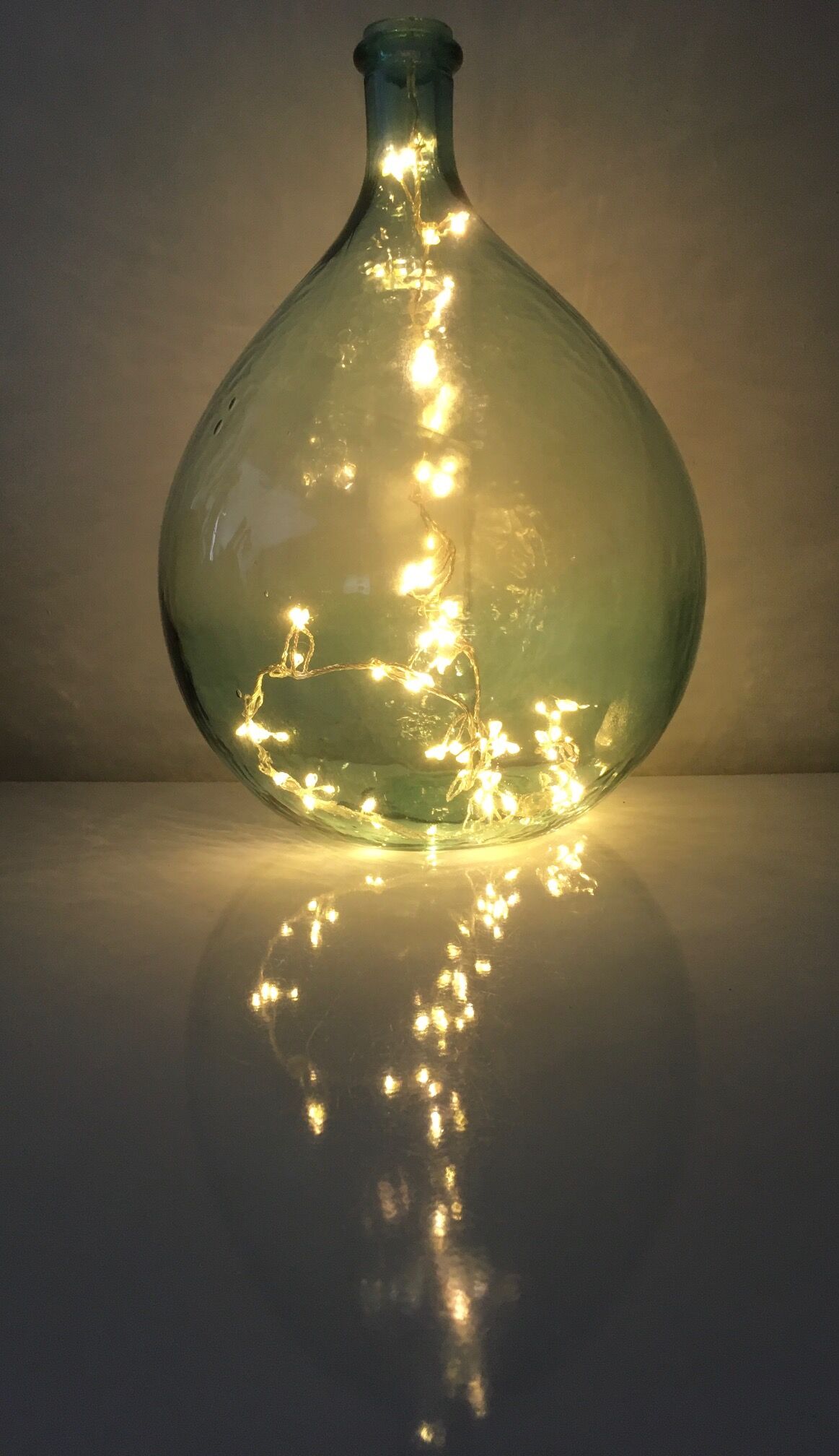 Demijohn 10 l bluish