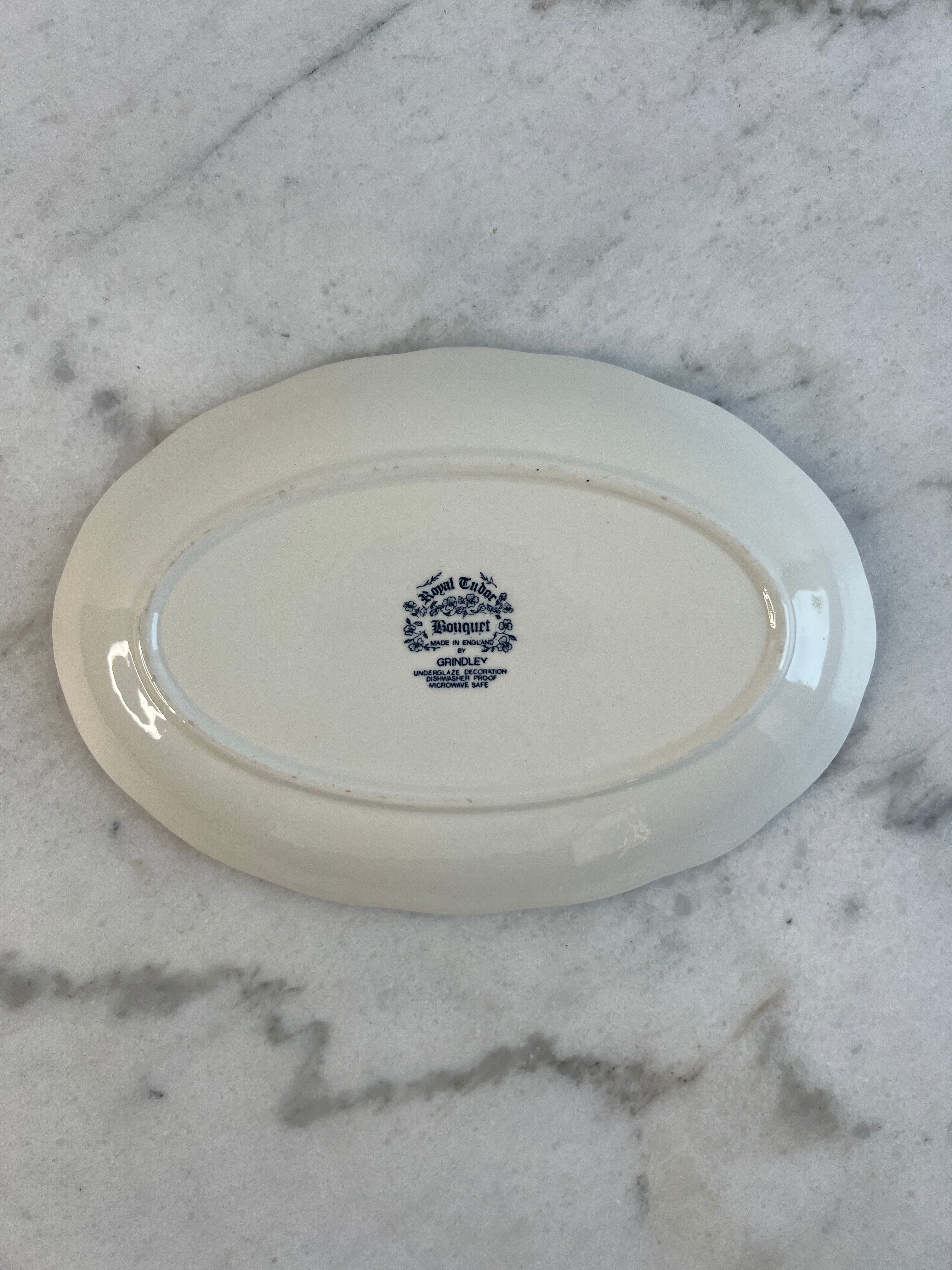 Set of 3 Royal Tudor Grindley dishes.