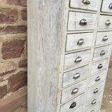 Industrial workshop furniture with vintage drawers 1930