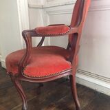 Fauteuil ancien style Louis XV