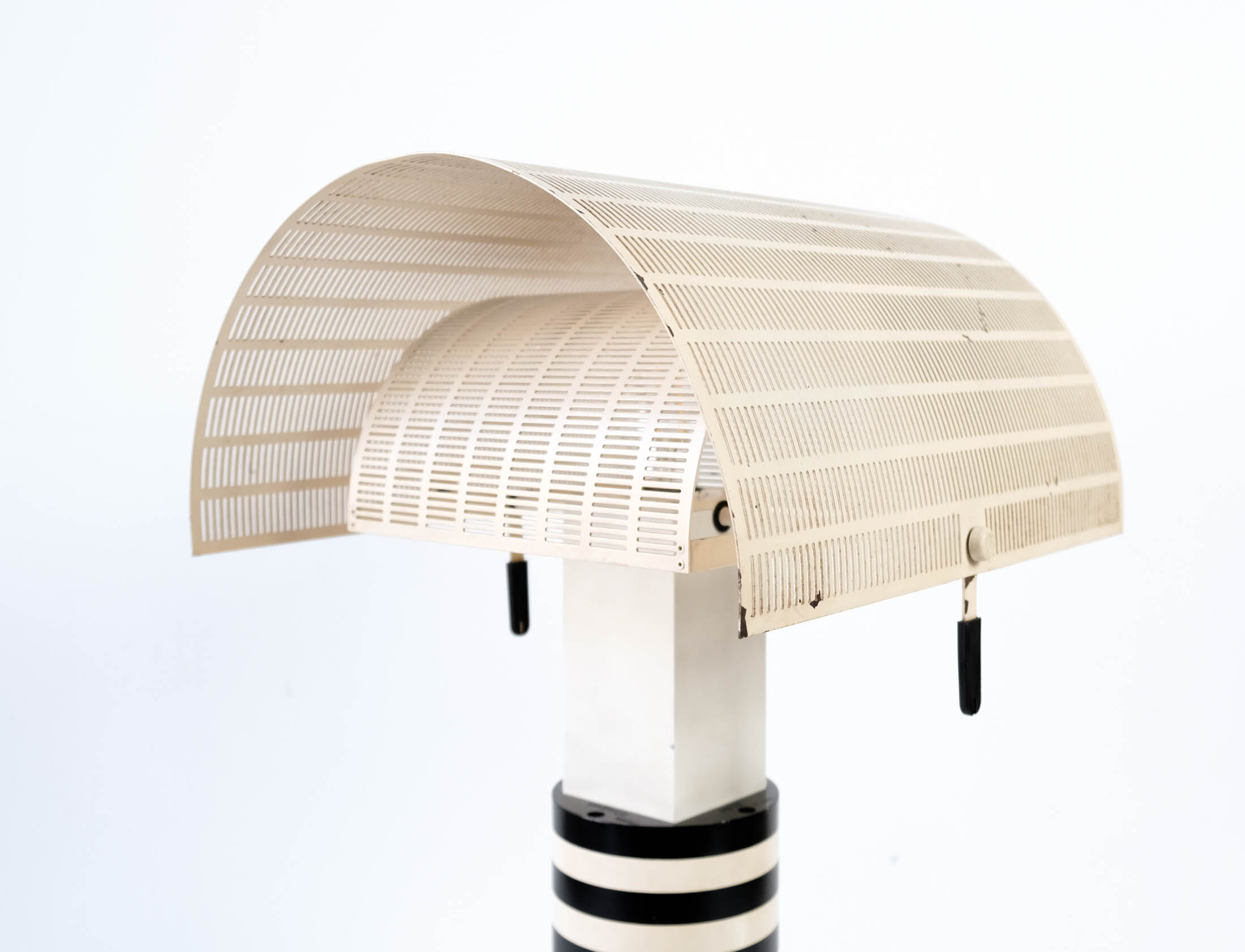 Early Postmodern "Shogun" Table Lamp by Mario Botta for Artemide, Italy 1986