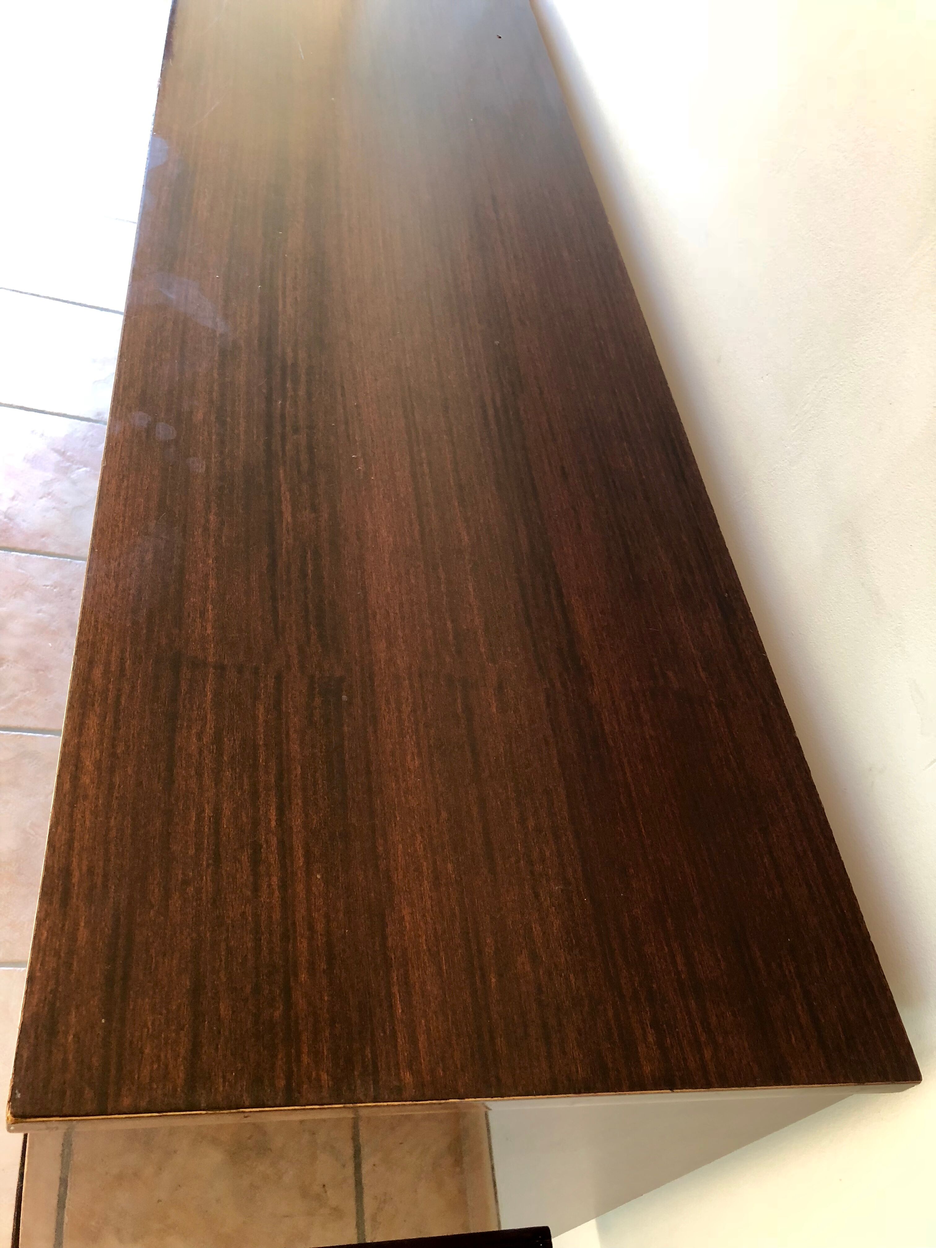 Black vintage sideboard