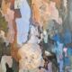 Signed painting by Jean Le Clerc "Woman and child", 78 x 62 cm