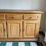 Solid wood sideboard